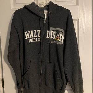 Disney Park zip up sweatshirt